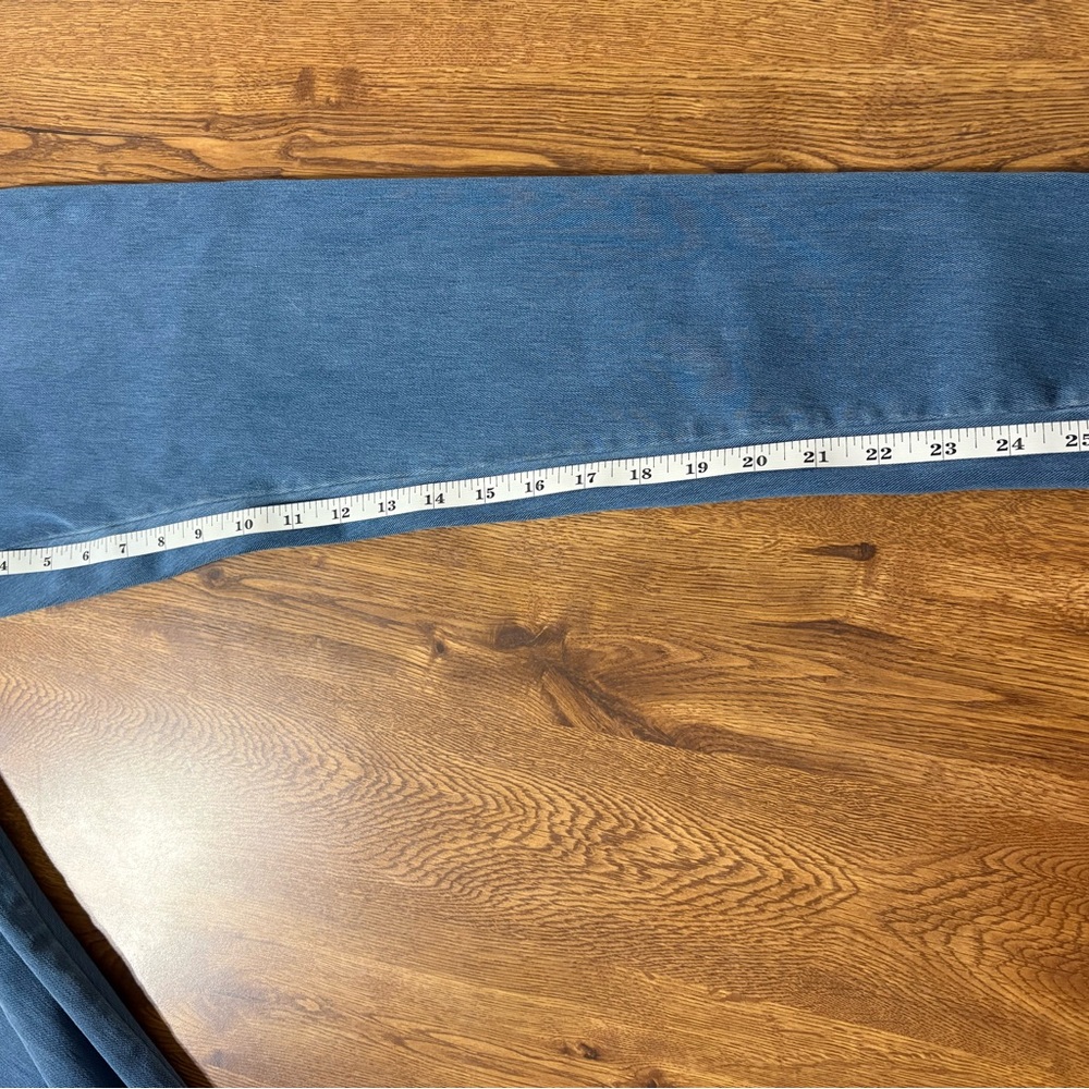 Suave Brand Revolutionary Tummy Control Blue Leggings Sz. M - Picture 7 of 8
